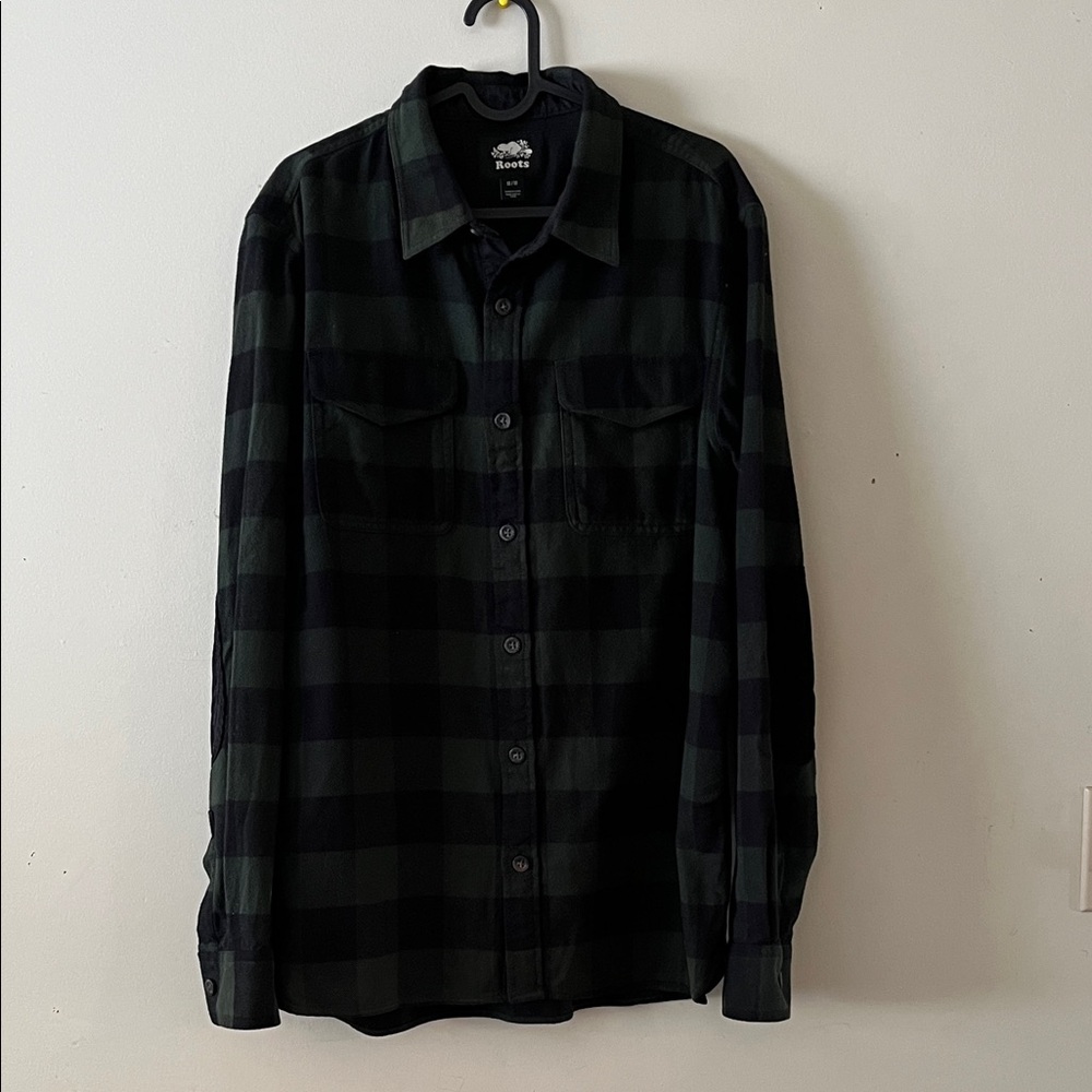 Roots Park Plaid Button-Up Shirt